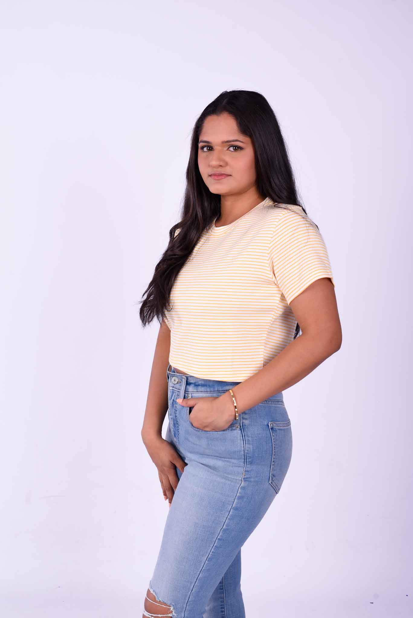 EGO Crop top yellow